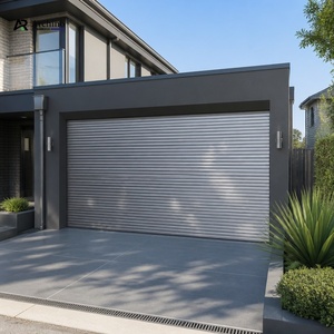 <span class=keywords><strong>Porte</strong></span> <span class=keywords><strong>de</strong></span> <span class=keywords><strong>garage</strong></span> à enroulement moderne <span class=keywords><strong>en</strong></span> aluminium pour maisons résidentielles, alliage 6063-T5, légère et sécurisée - Product Image 2