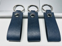 Porte-clés en cuir végétalien à 2 couches pour gravure, organisateur de clés en cuir, support de clés en cuir de 1,5 mm d'épaisseur, 20 cm