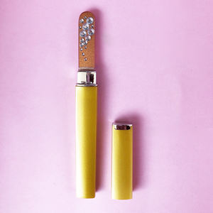 Lime à ongles en verre cristal de qualité professionnelle pour manucure, douce et efficace, ne s'abîme jamais - Product Image 5