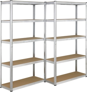 Étagères de Garage <span class=keywords><strong>à</strong></span> 2 niveaux, 5 niveaux, en suspension sans boulon, rangement pour domicile, bureau, école et restaurant - Product Image 1
