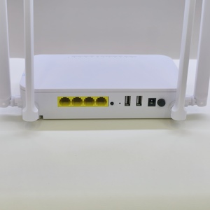 OEM/ODM Dual Band Gigabit RJ45 Versión en inglés FTTH XPON EPON ONU ONT con 4GE + 1POTS + WiFi 2,4G y 5G WIFI6 XPON ONT - Product Image 6