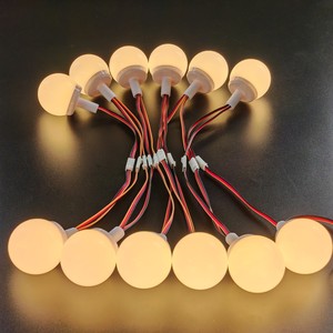 45mm <span class=keywords><strong>LED</strong></span> Makyaj Aynası Işığı Ayarlanabilir Renk Sıcaklığı (2700K-6000K) USB ile Çalışan Kısılabilir Düğme Kontrollü Makyaj Aydınlatması - Product Image 6