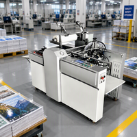 Machine à plastifier thermique sans colle, machine à plastifier le papier avec film pré-collé, vente chaude