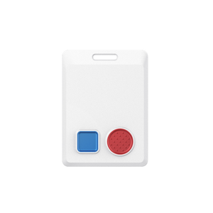 Fabricante Mayorista SDK Acelerómetro Nrf52 MQTT Impermeable NFC Etiqueta Portátil Tarjeta de Identificación Botón SOS Dual Baliza BLE H5PD Dual Pan - Product Image 1