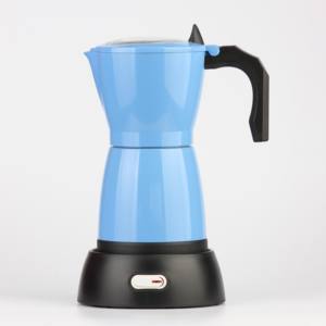 Pressé violet électrique café expresso moka maker 3-6 Tasses de qualité alimentaire <span class=keywords><strong>prix</strong></span> usine - Product Image 4
