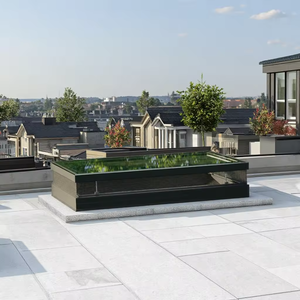 Beigeman warmte-isolerende glazen veranda panoramisch dakraam patio-specifieke aluminium vouwdakraam voor ventilatie - Product Image 5
