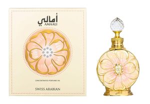 <span class=keywords><strong>Perfume</strong></span> Árabe Layali Rouge para Mujer, Líquido sin Alcohol, de Larga Duración, Aroma Moderno y Lujoso a Rosa, Melocotón, Limón y Coco - Product Image 3