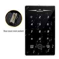 Contrôle d'accès extérieur de porte étanche Wiegand RS485 RS232 Clavier numérique RFID Lecteur de code QR