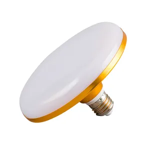 Hot-selling 15W 20W 30W 50W 60W Bombillas Led Bulb Light Gold Color LED Bulb UFO Shape Bulb