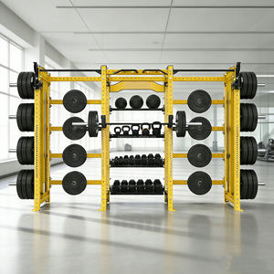 Factory Custom <strong>Multi</strong> FunctionFitness Machine <strong>Power</strong> Squat Rack Smith Machine for <strong>Gym</strong> - Product Image 4