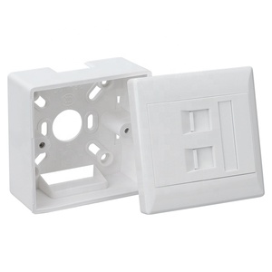 86 Tipo RJ45 Caja inferior montada Producto de <span class=keywords><strong>telecomunicaciones</strong></span> montado en la pared Instalación al ras - Product Image 6