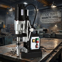 Perceuse magnétique électrique industrielle TLJ 75 mm robuste pour le perçage de tôles d'acier, qualité industrielle, OEM CE