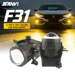 ไฟตัดหมอก LED สามสี F31 ขนาด 3 นิ้ว ชิป 6 คอร์ ปรับอุณหภูมิสีได้ 3 ระดับ กันฝุ่นและน้ำระดับ IP67 - Product Image 1
