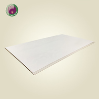 Panneau de plafond en PVC imperméable pour salle de bain, installation facile, décoration de chambre à coucher, panneau de plafond en PVC blanc