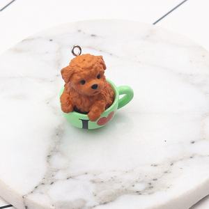 Ventes chaudes : Charmes en résine pour animaux de compagnie, tasses à thé, chiens <span class=keywords><strong>corgi</strong></span>, diverses races de chiens, crochets de ceinture, animaux en résine pour la décoration - Product Image 2