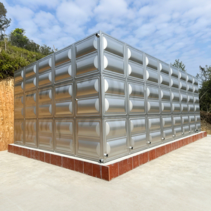 <span class=keywords><strong>Cisterna</strong></span> per Acqua in Acciaio Inossidabile |   Serbatoio di Stoccaggio Sotterraneo/Fuori Terra in Acciaio Inox SUS304 di Grande Capacità, Realizzato su Misura - Product Image 2