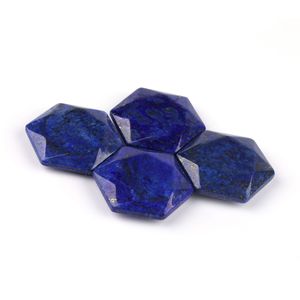<strong>Wholesale</strong> <strong>Raw</strong> <strong>Crystals</strong> Semi-Precious Lapis Lazuli Anise Star Pendant Engraved Carving for Gift Decor Love Theme Model - Product Image 3
