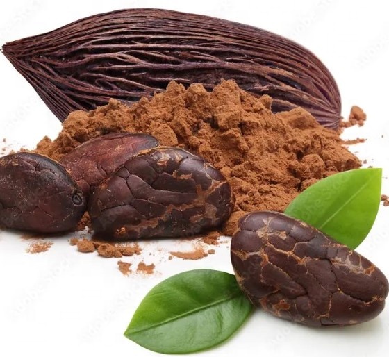 Чистый сырой какао-порошок, измельченный какао-порошок, жир 10-12% 25 кг, мешок для продажи