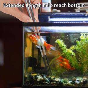 Gratis sampel ujung karet lurus & panjang melengkung dengan pinset untuk akuarium atau kerajinan penjepit makanan reptil baja tahan karat - Product Image 6