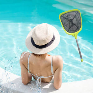 مقشدة أسفل حوض السباحة الفاخر باللون الأخضر كاشطات حمام السباحة البلاستيكية + وشبكة Skimmer - Product Image 1