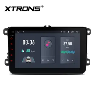 Xtrons 8 "Android 12 araba Stereo VW Golf MK5 Passat B6 B7 Polo MK5 Carplay DSP koaksiyel ses çıkış 4 + 64GB Android otomobil radyosu