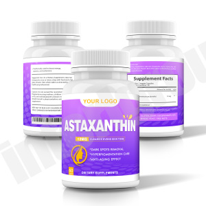 OEM Skin Whitening Natural Vitamin Astaxanthin <strong>Food</strong> <strong>Supplements</strong> 12mg Astaxanthin Tablets - Product Image 3