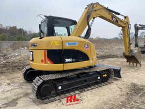 Excavadora de cadenas CAT308D original de segunda mano de 8 toneladas, calidad original de Japón, excavadora confiable en venta, pocas horas de uso. - Product Image 2