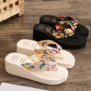 2026 New <b>Summer</b> Fashion Ladies Platform Beach Flip Flops Wedge <b>Slippers</b> for Women PVC PU Rubber Women's <b>Summer</b> Flat Shoes 1pcs - Product Image 1