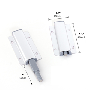 Đẩy để mở & đóng cửa tủ từ bắt Hợp kim nhôm & nam châm nhựa bắt và đóng cửa đồ nội thất cửa chốt - Product Image 4