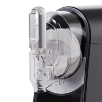 Máquina profesional para hacer bebidas congeladas, 5 programas actuales con máquina de lodo autolimpiante para el hogar, llenado rápido, fácil de limpiar