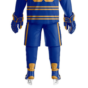 Uniforme de Hockey sur Glace Élégant et Respirant à Prix Abordable, Couleur et Logo Personnalisables, 100% Polyester, Tenue d'Équipe Unisexe pour Adultes, Vente en Gros - Product Image 5