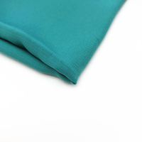 100% Polyester laine pêche tissu pour arabe/coréen noir Abaya pour Keffiyeh arabe écharpe tissu dubaï noir Nida Abaya tissu laine
