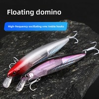 Leurre dur flottant Crazy Scales 13cm/20g à lancer longue distance, coulant lentement, leurre artificiel pour la pêche au système Dead-Fly - Vente chaude