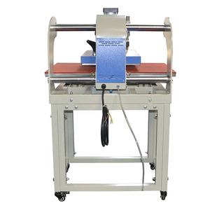 Pneumatic Double Station Transfer Press Semi Automatic Heat Press Machine Sublimation <b>Printer</b> Clothing Labels Custom Printed - Product Image 3