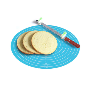Esteras redondas resistentes al calor, utensilios <span class=keywords><strong>de</strong></span> pastelería <span class=keywords><strong>de</strong></span> alta calidad, estera <span class=keywords><strong>de</strong></span> <span class=keywords><strong>silicona</strong></span> antiadherente para amasar - Product Image 5