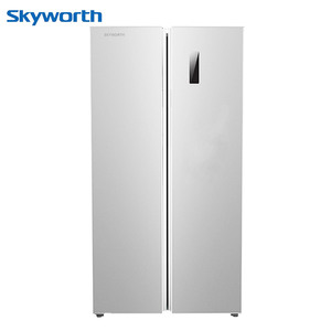 Factory Smart <b>Fridge</b> Side by Double Doors Stainless Steel Door Refrigerators for Home French Door Bottom Freezer Refrigerator - Product Image 1