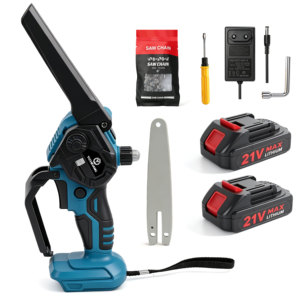 Motosierra Inalámbrica de 4/6/8 Pulgadas Más Vendida, Mini Cortadora de Madera de Una Sola Mano, Personalizable y Compatible con OEM - Product Image 5