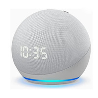 Orijinal Beşinci Nesil Echo Dot 5 Saatli LED Alexa Destekli Akıllı Hoparlör Ses Kontrollü Ses Sistemi Mıknatıslı