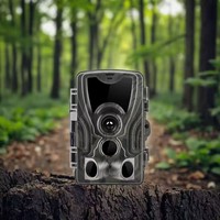 Suntekcam-Cámara impermeable de visión nocturna para caza, dispositivo con control de aplicación WiFi de 36MP, 2,7 K, IP65, 801Plus
