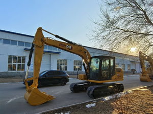 Excavatrice CAT 313GC d'occasion à faible nombre d'heures de fonctionnement, Caterpillar 313GC, excavatrice hydraulique moyenne de 13 tonnes, performance stable et économe en carburant - Product Image 4