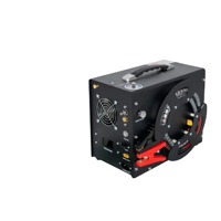 Compresor de Aire Portátil de Acero Inoxidable 304, 220V/12V, Alta Presión 4500psi/300bar/30mpa, Apagado Automático, Sin Aceite, para Caza y Paintball