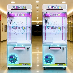 Shopping Mall Popular Flashing Light Claw Crane Machine Coin Operated Kids Doll Vending <strong>Game</strong> Machine - Product Image 3