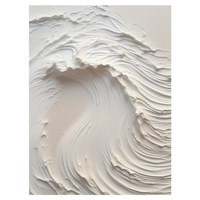 Peinture à l'huile faite à la main sur toile, style crème français, technique impasto, écologique, imperméable, taille personnalisable, grande taille, vente en gros