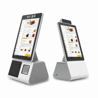 Kiosque de paiement automatique, écran tactile de 10.1 pouces, pour Restaurant, alimentation rapide, commandes automatiques