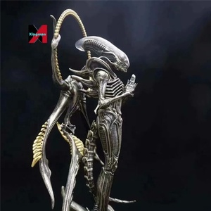 Figura Híbrida de Monje Budista <span class=keywords><strong>Alien</strong></span> vs. Predator, Decoración para Coche, Modelo Coleccionable de Película, Artesanía de Plástico - Product Image 3