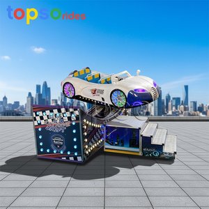 Manège de fête foraine <span class=keywords><strong>Bugatti</strong></span> en fibre de verre et acier, 8 places, Mini Voiture Volante - Product Image 4