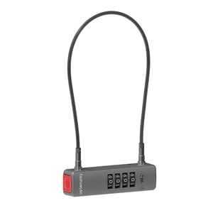Câble en acier pratique avec cadenas à combinaison 2026 ; Vélo, véhicule électrique, valise, panier, armoire, rangement, chaîne antivol - Product Image 5
