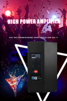 Modul Amplifier Speaker 1x1000 Watt Gratis Logo, Papan Amplifier Daya Aktif Kelas D untuk Subwoofer Line Array