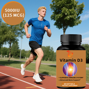 Cápsulas Blandas de Vitamina D3 Más Vendidas con 5000 UI de Vitamina D3, Suplementos Dietéticos Naturales que Apoyan la Salud Inmunológica - Product Image 6