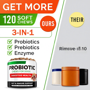 KISSBIO Suplemento Natural para el Tratamiento de Pulgas y Garrapatas en Perros, Píldoras Orales Personalizables para la Prevención de Pulgas y Garrapatas, Cuidado de la Salud de las Mascotas, Masticables - Product Image 2